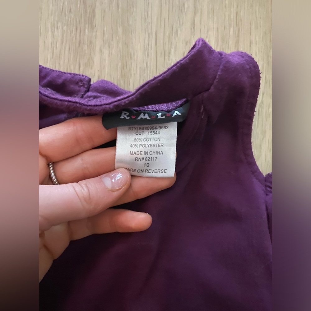 PURPLE SHIRT - Picture 2 of 2